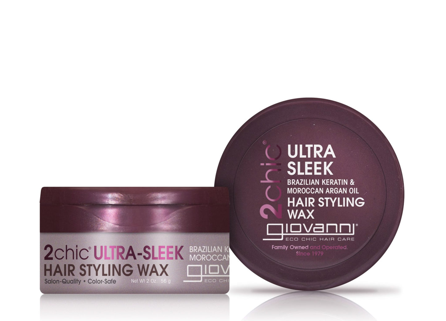2chic® ULTRA-SLEEK KERATIN & ARGAN OIL HAIR STYLING WAX