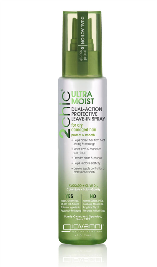 2chic® ULTRA-MOIST DUAL ACTION PROTECTIVE LEAVE-IN SPRAY