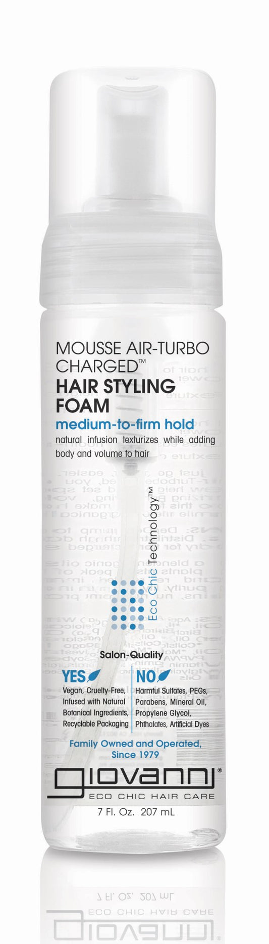 MOUSSE AIR-TURBO CHARGED™ HAIR STYLING FOAM