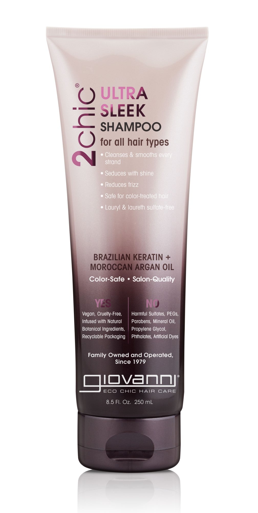 2chic® ULTRA-SLEEK KERATIN & ARGAN OIL SHAMPOO
