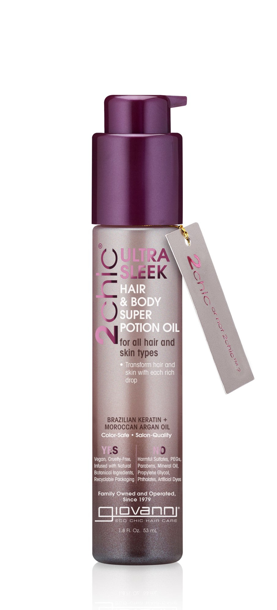 2chic® ULTRA-SLEEK KERATIN & ARGAN OIL SUPER POTION