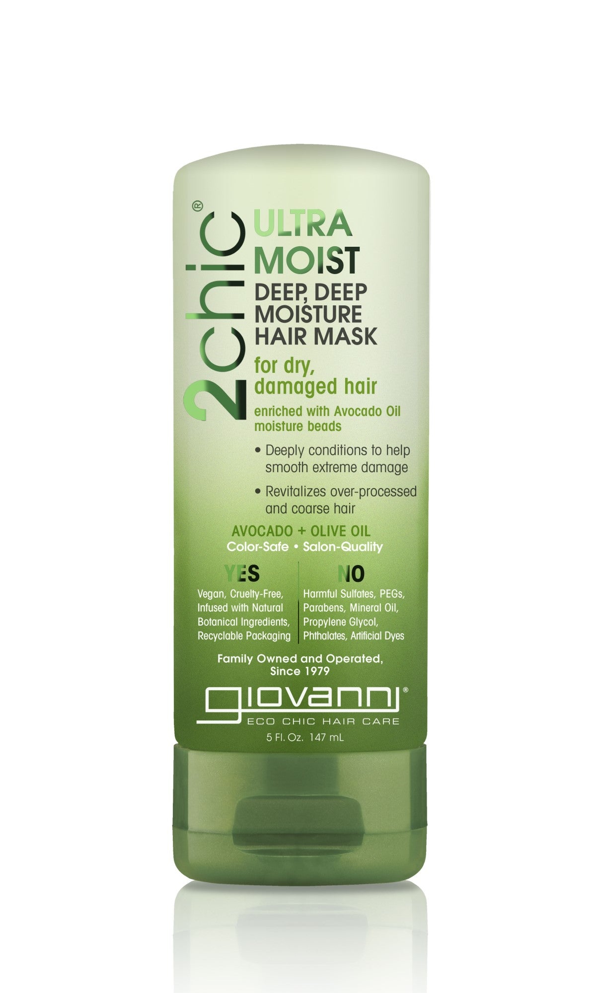 2chic® ULTRA-MOIST OLIVE & AVOCADO DEEP MOISTURE HAIR MASK